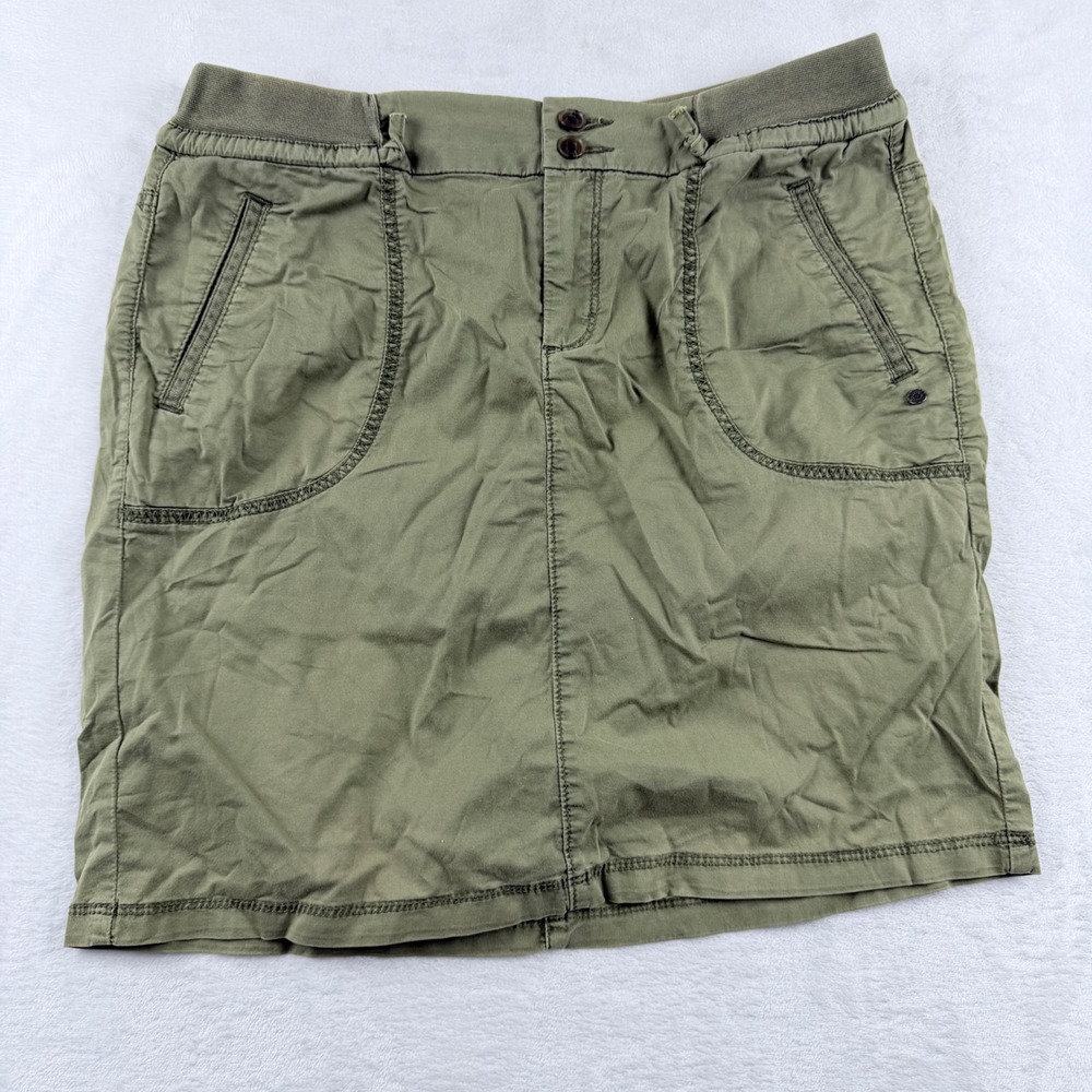 FatFace Skirt Utility Cargo Green UK 12